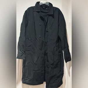 Zara Women’s Nylon Trench Coat - Size M